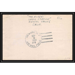 0850 lettre USA Aviation premier vol Airmail cover first flight aeroplane 1948 Bradford, Pennsylvania