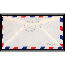 0852 lettre USA Aviation premier vol Airmail cover first flight aeroplane 1949 Pine Bluff, Arkansas am 8