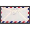 0852 lettre USA Aviation premier vol Airmail cover first flight aeroplane 1949 Pine Bluff, Arkansas am 8
