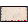 0859 lettre USA Aviation premier vol Airmail cover first flight aeroplane 1947 Rochester (Minnesota) am 35