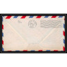 0860 lettre USA Aviation premier vol Airmail cover first flight aeroplane 1947 Saint Paul (Minnesota) am 35