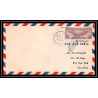 0866 USA Lettre navale (Naval cover Schiffspost) (bateau ship) Us navy 1932 USS Omaha (CL-4)