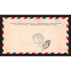 0866 USA Lettre navale (Naval cover Schiffspost) (bateau ship) Us navy 1932 USS Omaha (CL-4)