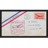 0873 lettre USA Aviation premier vol Airmail cover first flight aeroplane 1946 Chicago AM 1 first flying mail car