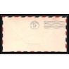 0875 Lettre USA Hélicoptère helicopter Aviation premier vol (Airmail cover first flight) 1947 Los Angeles am 84