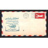 0882 Lettre USA Hélicoptère helicopter Aviation premier vol (Airmail cover first flight) 1948 Santa Ana AM 84