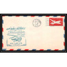 0883 Lettre USA Hélicoptère helicopter Aviation premier vol (Airmail cover first flight) 1948 Los Angeles AM 84