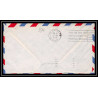 0889 Lettre USA Hélicoptère helicopter Aviation premier vol (Airmail cover first flight) 1948 Anaheim AM 84