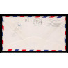 0892 Lettre USA Hélicoptère helicopter Aviation premier vol (Airmail cover first flight) 1949 Claremont AM 84