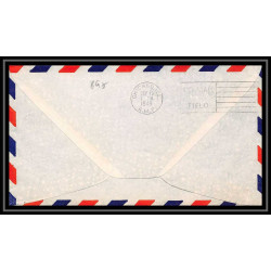 0895 Lettre USA Hélicoptère helicopter Aviation premier vol (Airmail cover first flight) 1949 Glenview AM 96