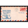 0913 Lettre USA Hélicoptère helicopter Aviation premier vol (Airmail cover first flight) 1949 La Grange AM 96