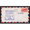 0921 Lettre USA Hélicoptère helicopter Aviation premier vol (Airmail cover first flight) 1949 Park Ridge AM 96