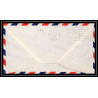 0921 Lettre USA Hélicoptère helicopter Aviation premier vol (Airmail cover first flight) 1949 Park Ridge AM 96