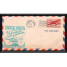 0926 Lettre USA Hélicoptère helicopter Aviation premier vol (Airmail cover first flight) 1949 Geneva AM 96