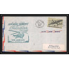0934 Lettre USA Hélicoptère helicopter Aviation premier vol (Airmail cover first flight) 1947 Van Nuys AM 84