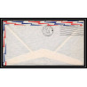 0934 Lettre USA Hélicoptère helicopter Aviation premier vol (Airmail cover first flight) 1947 Van Nuys AM 84