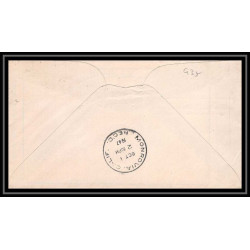 0935 Lettre USA Hélicoptère helicopter Aviation premier vol (Airmail cover first flight) 1947 Pasadena AM 84
