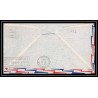 0937 Lettre USA Hélicoptère helicopter Aviation premier vol (Airmail cover first flight) 1947 Alhambra AM 84