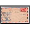 0953 Lettre USA Hélicoptère helicopter Aviation premier vol (Airmail cover first flight) 1949 Chicago AM 96