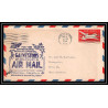 0961a lettre USA Aviation premier vol (Airmail cover first flight Luftpos) 1948 Galveston (Texas) 25th anniversary