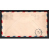 0961a lettre USA Aviation premier vol (Airmail cover first flight Luftpos) 1948 Galveston (Texas) 25th anniversary