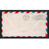 0966 lettre USA Aviation premier vol Airmail cover first flight aeroplane am 35 1947 Alliance, Nebraska