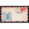 0969 lettre USA Aviation premier vol Airmail cover first flight aeroplane 1949 Pittsburg AM 97 