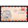 0972 lettre USA Aviation premier vol Airmail cover first flight aeroplane 15/5/1948 30th anniversary Washington