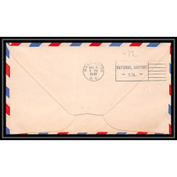 0972b lettre USA Aviation premier vol Airmail cover first flight aeroplane 15/5/1948 30th anniversary New York