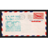 0975 lettre USA Aviation premier vol Airmail cover first flight aeroplane New Iberia, Louisiana 1948 