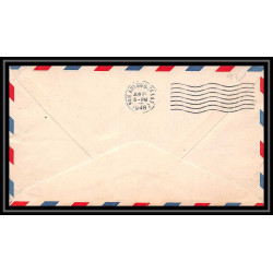 0978 lettre USA Aviation premier vol Airmail cover first flight aeroplane 1948 Del Rio, Texas am 82