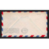 0979 lettre USA Aviation premier vol Airmail cover first flight aeroplane 1947 Rapid City am 35 extension