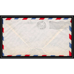 0981 lettre USA Aviation premier vol Airmail cover first flight aeroplane 1948 EL PASO am 64