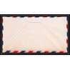 0985 lettre USA Aviation premier vol Airmail cover first flight aeroplane 1947 Temple, Texas am 64
