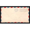 0985a lettre USA Aviation premier vol Airmail cover first flight aeroplane 1947 Fort Worth Texas am 64