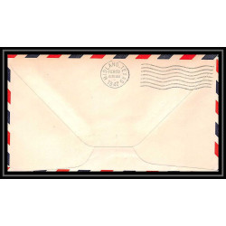 0985b lettre USA Aviation premier vol Airmail cover first flight aeroplane 1947 Dallas Texas am 64