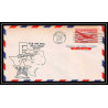 0985d lettre USA Aviation premier vol Airmail cover first flight aeroplane 1947 Sweetwater, Texas am 64