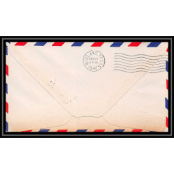 0985d lettre USA Aviation premier vol Airmail cover first flight aeroplane 1947 Sweetwater, Texas am 64