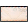 0985d lettre USA Aviation premier vol Airmail cover first flight aeroplane 1947 Sweetwater, Texas am 64