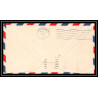 0986 lettre USA Aviation premier vol Airmail cover first flight aeroplane 1948 Greensboro Carolina am 87