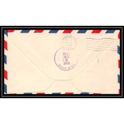 0986d lettre USA Aviation premier vol Airmail cover first flight aeroplane 1948 Louisville am 87