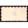0986d lettre USA Aviation premier vol Airmail cover first flight aeroplane 1948 Louisville am 87