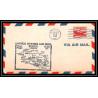 0986f lettre USA Aviation premier vol Airmail cover first flight aeroplane 1948 Bristol am 87