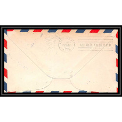 0986f lettre USA Aviation premier vol Airmail cover first flight aeroplane 1948 Bristol am 87