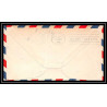 0986f lettre USA Aviation premier vol Airmail cover first flight aeroplane 1948 Bristol am 87