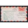 0991 lettre USA Aviation premier vol Airmail cover first flight aeroplane 1947 Salt Lake City AM 73