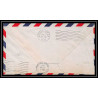 0991 lettre USA Aviation premier vol Airmail cover first flight aeroplane 1947 Salt Lake City AM 73