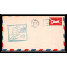 0994a lettre USA Aviation premier vol Airmail cover first flight aeroplane 1947 AM 74 Salt Lake City