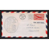 0996 lettre USA Aviation premier vol Airmail cover first flight aeroplane 1946 Chehalis, Washington AM 77 