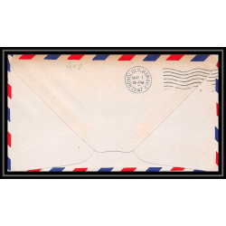 0998a lettre USA Aviation premier vol Airmail cover first flight aeroplane 1947 FAM 30 Honolulu San Francisco